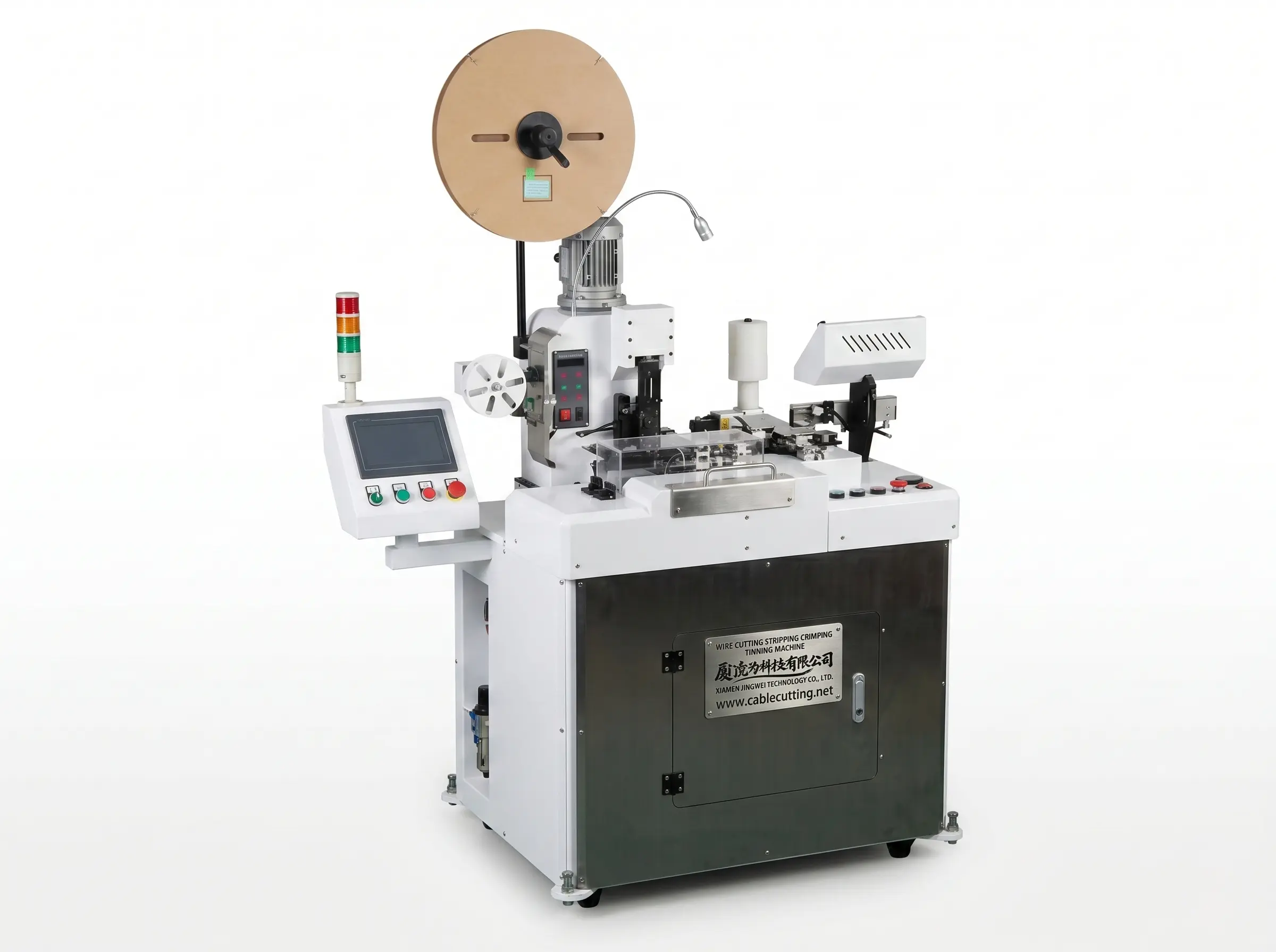 Auto Wire Cut Strip Crimp Tin Machine