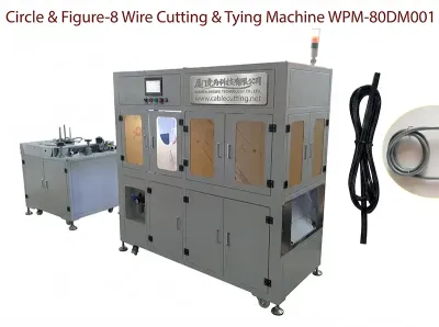 Máy Cắt Cuộn Buộc Dây Tự Động Hình Tròn/Số 8 WPM-80DM001