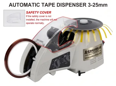 Máy Cắt Băng Keo Điện Tử Để Bàn Tự Động 3-25mm ZCUT-8 - Máy Nhả Băng Keo Tự Động