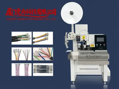 Máy tuốt vỏ và bấm đầu cáp nhiều lõi tự động JW-630L