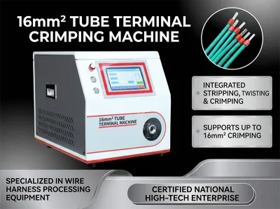 Máy Tuốt Dây và Uốn Đầu Cos Cách Điện Sẵn Bán Tự Động WPM-5-40
