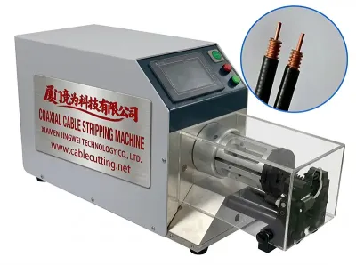 Máy Tuốt Cáp Đồng Trục Bán Tự Động WPM-8608