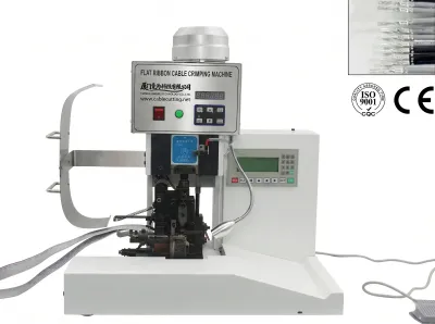 Máy Dập Đầu Cos Cáp Dẹt Bán Tự Động Hiệu Quả WPM-FCCM-18 Thumb