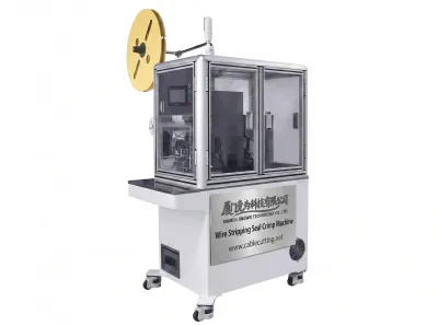 Máy Tuốt Dây Ép Ron Dập Đầu Cos Bán Tự Động WPM-5030