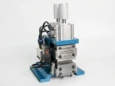 Máy Tuốt Dây Khí Nén Đứng Chính Xác Cao AWG 18-32