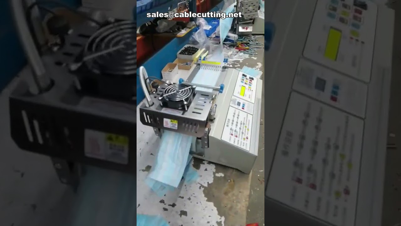 Máy Cắt Dây Tự Động Bằng Dao Nhiệt | Máy Cắt Đai Polyester & Cáp Điện Chính Xác