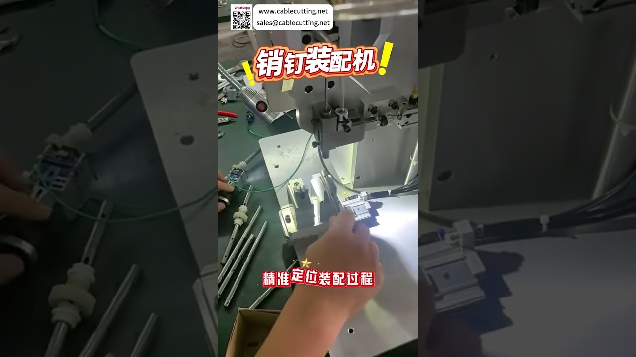 Máy Lắp Ráp Chốt Định Vị Tự Động - Thiết Bị Công Nghiệp Chính Xác Cao (Phiên Bản Ngắn)