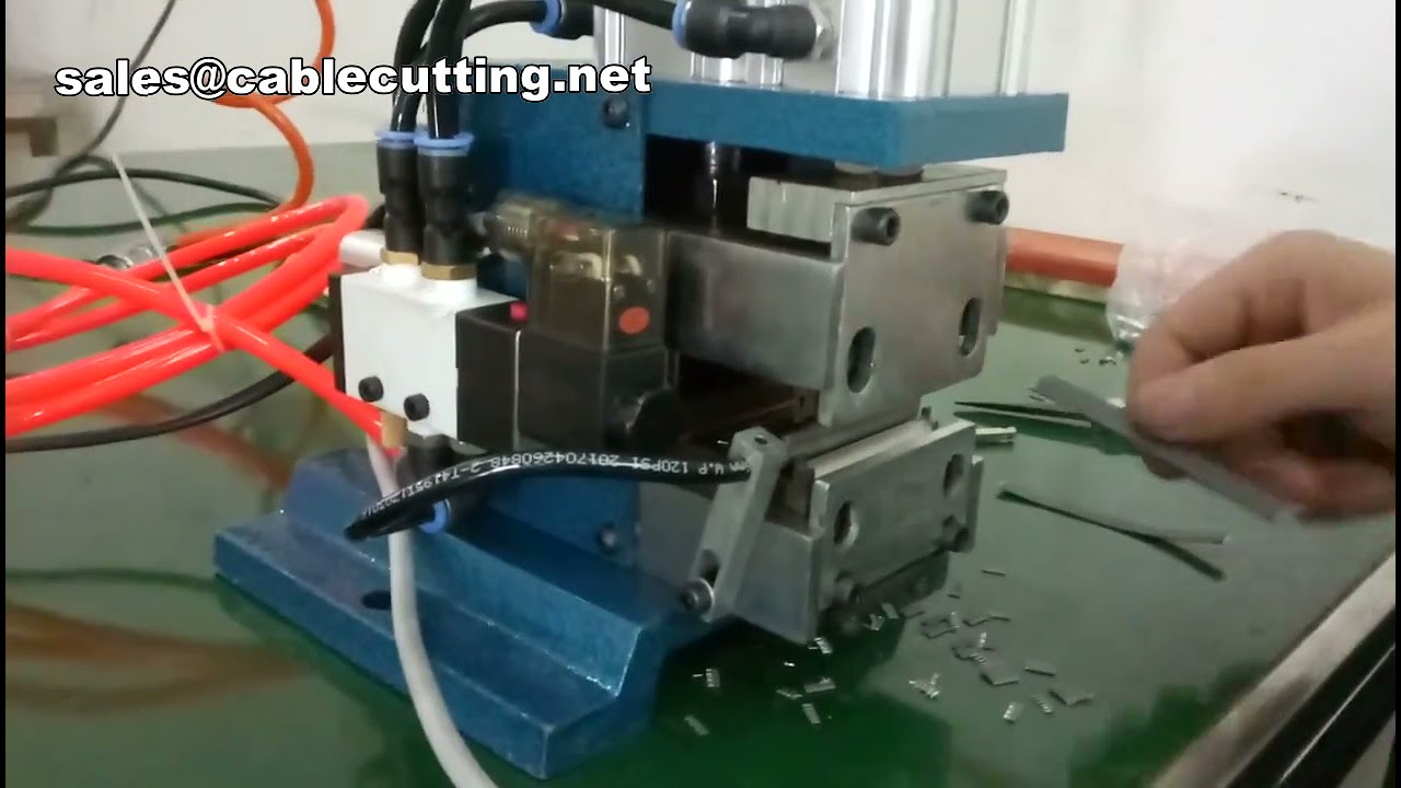 Máy tuốt dây cáp điện tự động - Giải pháp gia công cáp chính xác cao