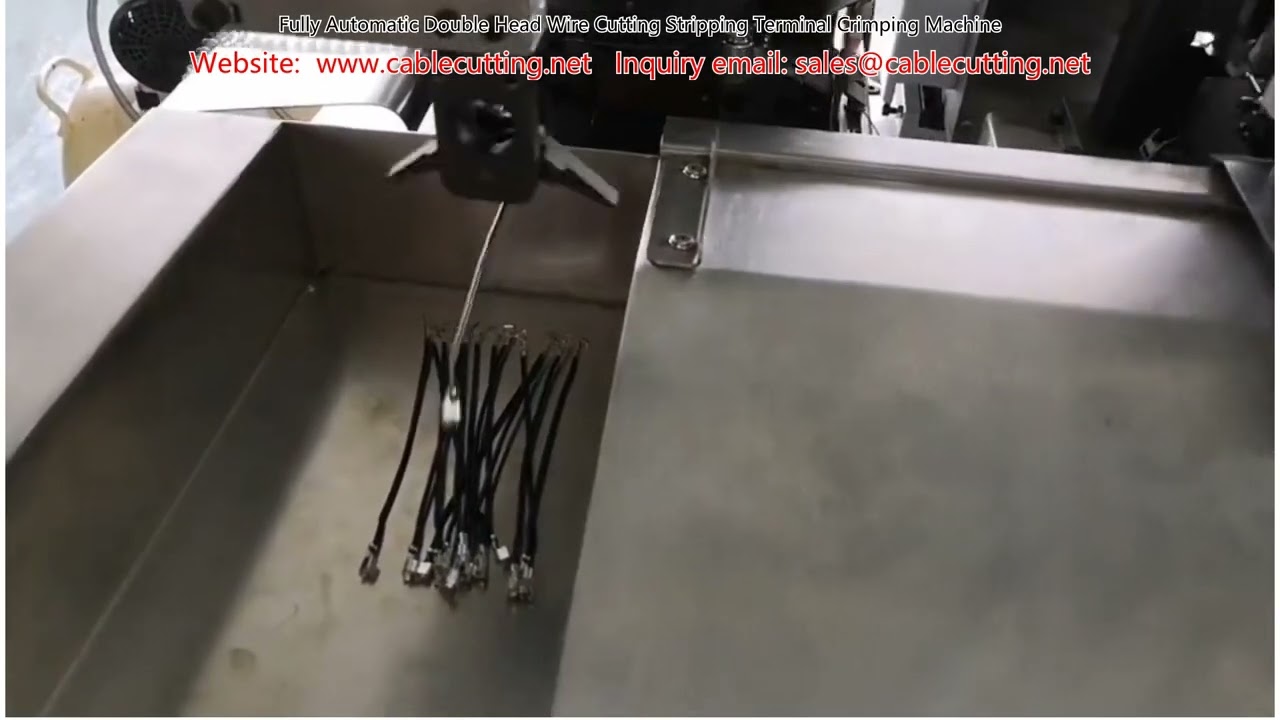 Máy Cắt Dây Tự Động Hai Đầu Kẹp Terminal - Tăng Năng Suất Gia Công Dây Cáp