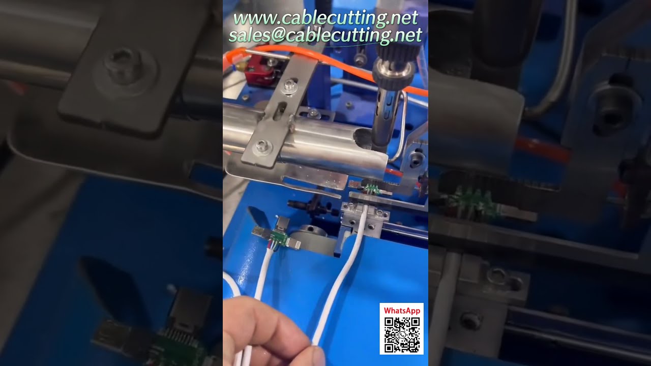 Máy cắt, tuốt, cuộn và đóng gói dây hoàn toàn tự động – Giải pháp tối ưu cho sản xuất dây cáp