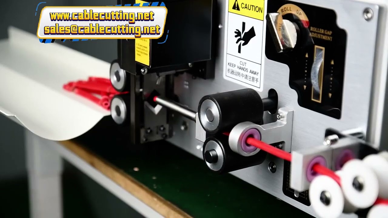 Máy Tuốt Dây và Cắt Dây Tự Động - Cho Dây Điện Đến 10mm², Lưỡi Dao Chính Xác