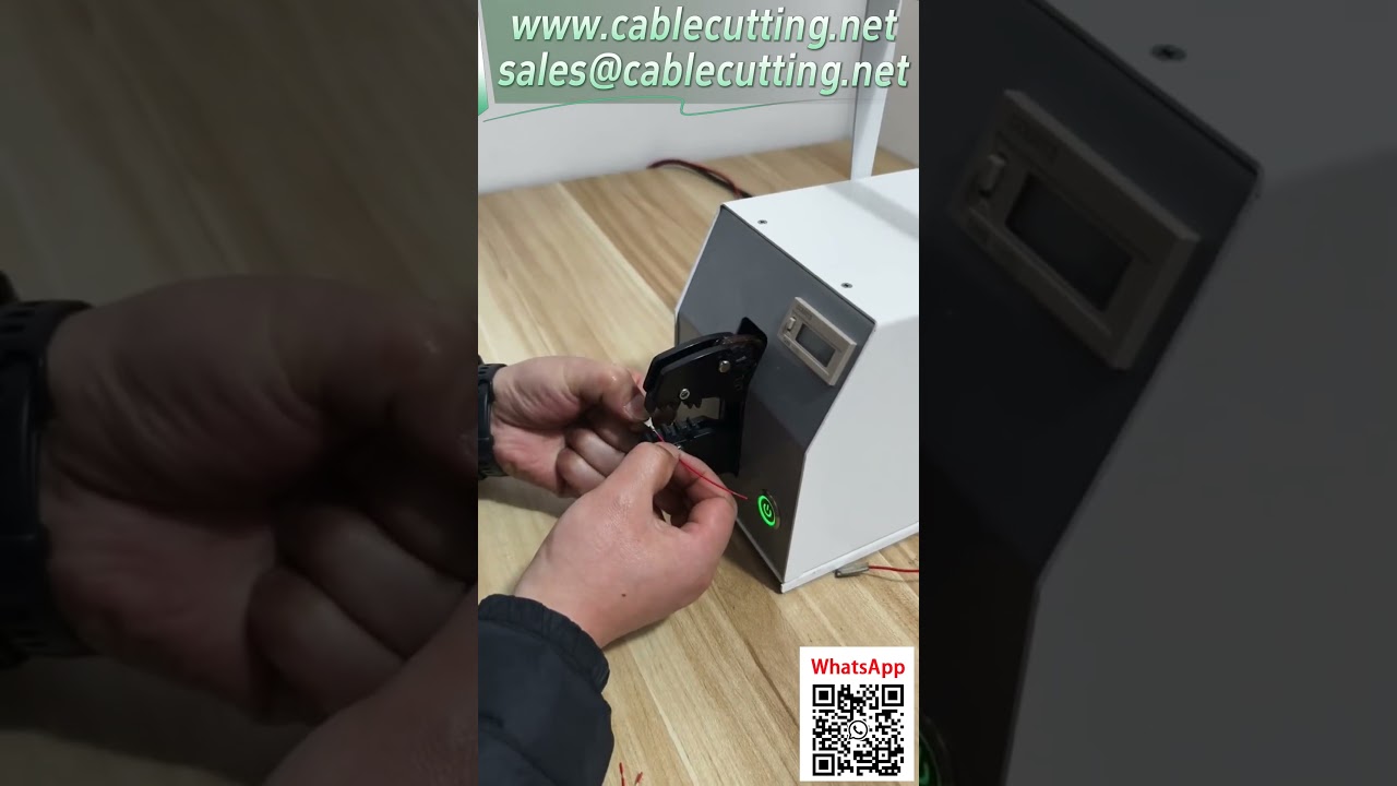 Máy ép đầu cốt điện chính xác – Ép dây 0.14mm siêu nhỏ