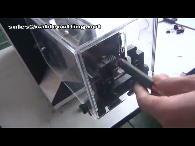 Máy Tuốt Vỏ Cáp Đồng Trục Tự Động - Máy Bóc Vỏ Cáp Đồng Trục Năng Lượng Mới | Hiệu Suất Cao