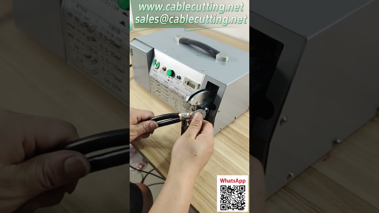 【Máy Bấm Cos Điện EM 50B2】Trình Diễn Đầu Cos RN 60mm² – Công Suất Lớn Nhất 70mm² #QuayThựcTếNhàMáy