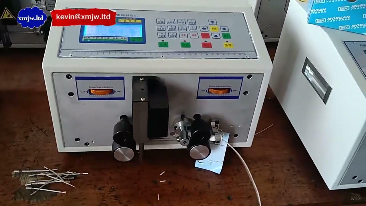 Máy Cắt & Tuốt Dây Đồng Tự Động Có Máy Tính | Gia Công Dây Chính Xác Cao