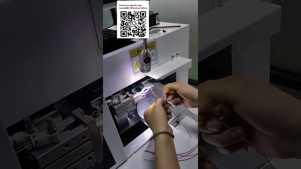 Máy Tự Động In, Luồn & Ép Số Ống Co Nhiệt | Thiết Bị Tự Động Hóa Dây Cáp