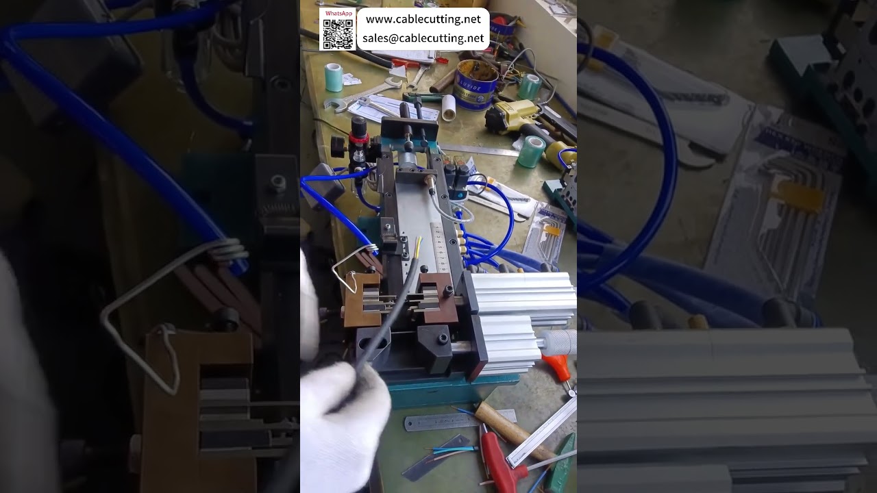 Máy tuốt dây điện đa năng một lưỡi, tuốt đồng thời vỏ ngoài và lõi bên trong - Phiên bản ngắn