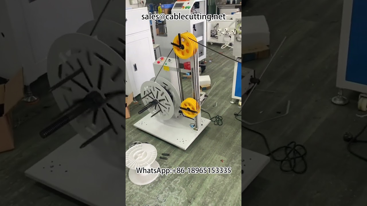 Máy quấn dây tự động đếm mét, buộc cuộn lớn thành cuộn nhỏ - Tối ưu hóa sản xuất