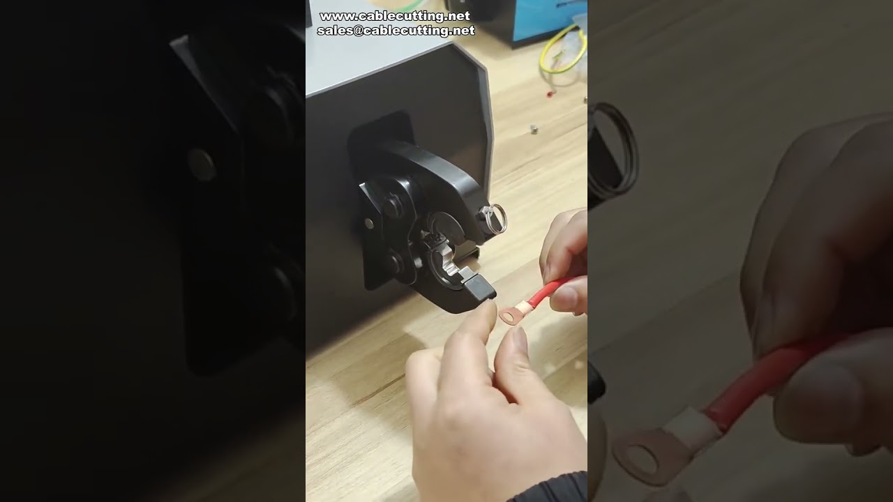 Máy Bấm Cốt Khí Nén 120L Chuyên Dụng Cho Đầu Cốt Hở 5-300A