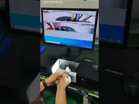 Máy kiểm tra trình tự dây và màu sắc bằng camera kép - Đảm bảo chất lượng xuất xưởng 100% #factory #machine