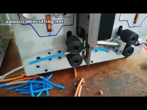 Máy cắt và tuốt vỏ dây cáp mạng RJ45 UTP chính xác - Tự động hóa sản xuất