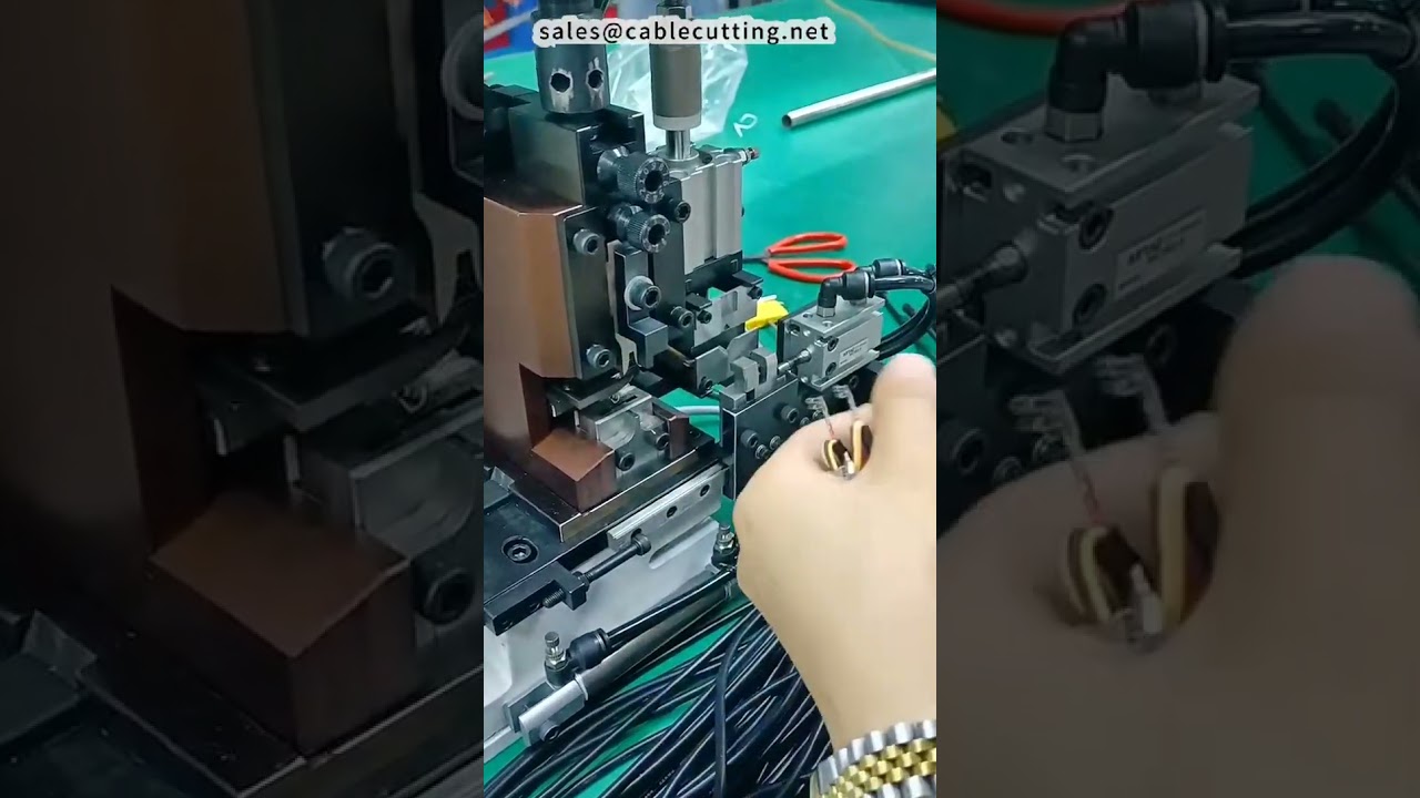 Máy Tuốt Dây & Bấm Đầu Cốt Cờ Chuyên Nghiệp Cho Dây Cáp Ô Tô