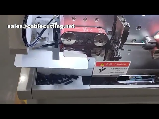 Máy Tuốt Dây Tự Động 32 Bánh Xe Cắt & Tuốt Dây Bọc Đa Lõi Tích Hợp Trong Ngoài 25mm