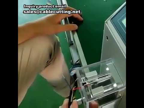 Máy Tuốt Cáp Đồng Trục Tự Động – Giải Pháp Bóc Vỏ Cáp Chính Xác Cho Sản Xuất Công Nghiệp