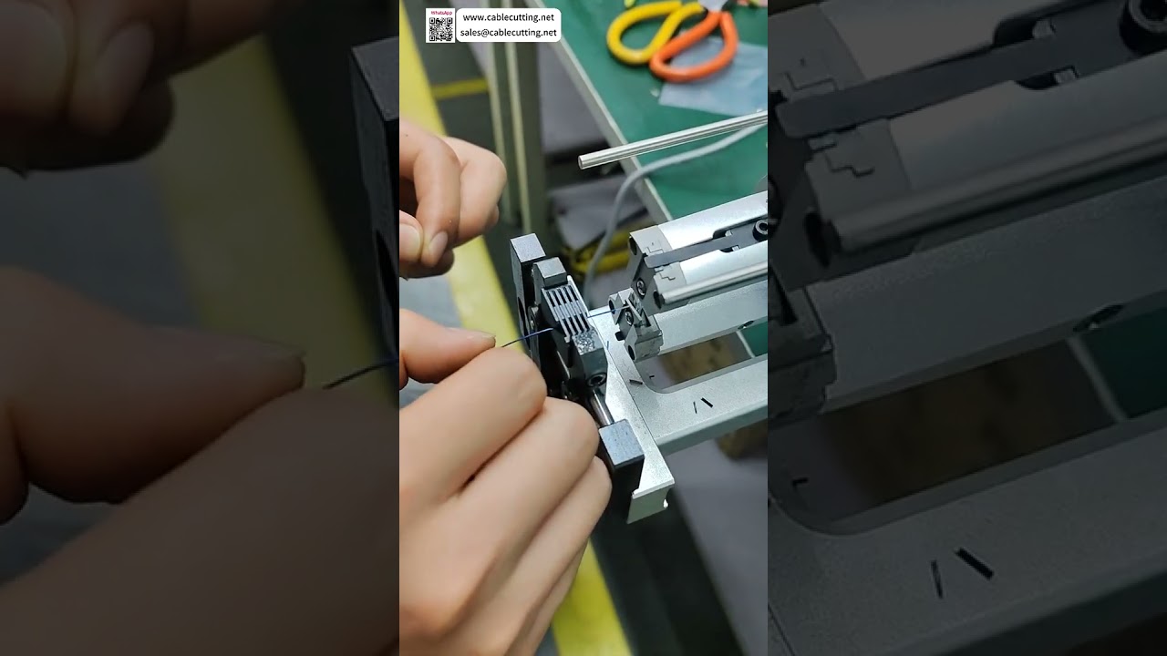Máy tuốt cáp đồng trục - Bóc 3 lớp hoàn hảo cho dây siêu mỏng 34 AWG - Shorts