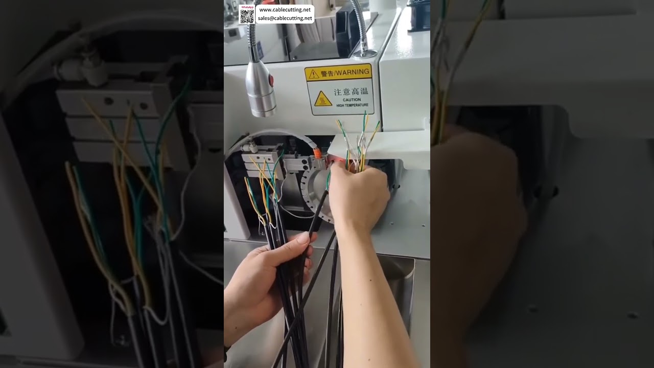 Máy In & Sấy Ống Co Nhiệt Tự Động - Thiết Bị Bọc Ống Nhiệt Tích Hợp