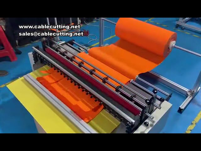 Máy cắt giấy kraft, giấy dán tường, bạt chuyên dụng - Cắt ngang tự động chất lượng cao