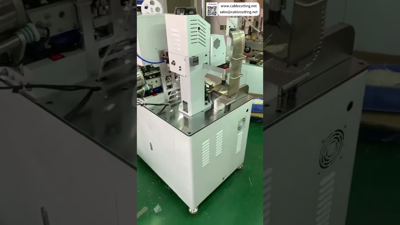 Hệ thống sản xuất tự động lắp phích cắm chống nước, ép kép đơn đầu ra - Phiên bản ngắn