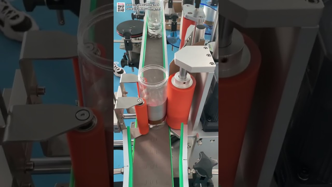 Máy dán nhãn chai tròn tự động chất lượng cao, tiết kiệm chi phí - Hệ thống dán nhãn hiệu quả