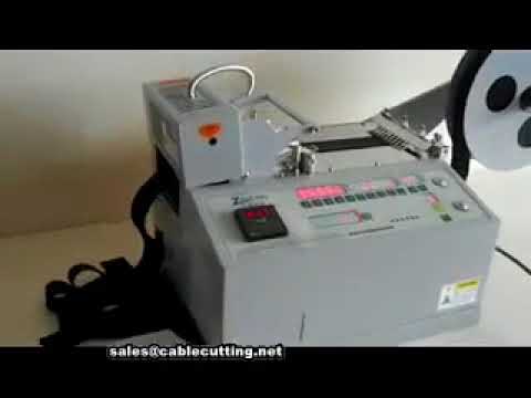 Máy cắt băng dệt tự động - Dao cắt nhiệt chính xác