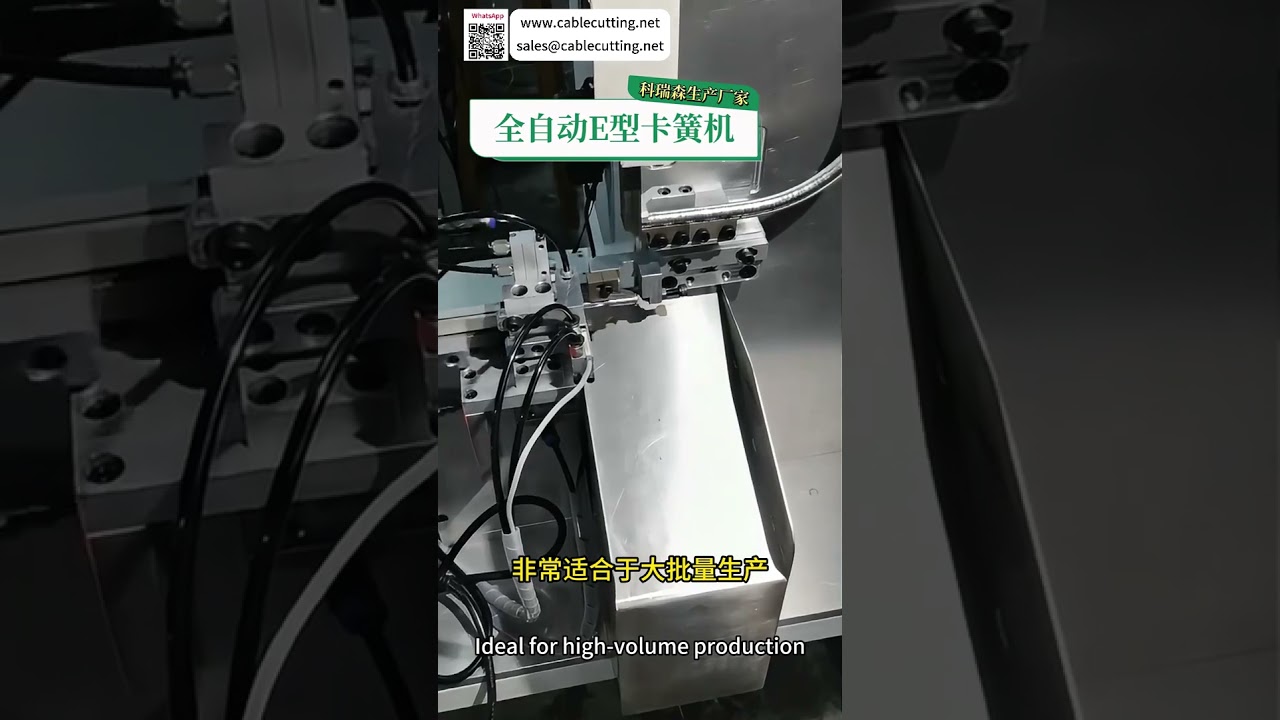High Speed E Type Circlip Assembly Machine Advanced Precision Automated Equipment Factory Line - Shorts