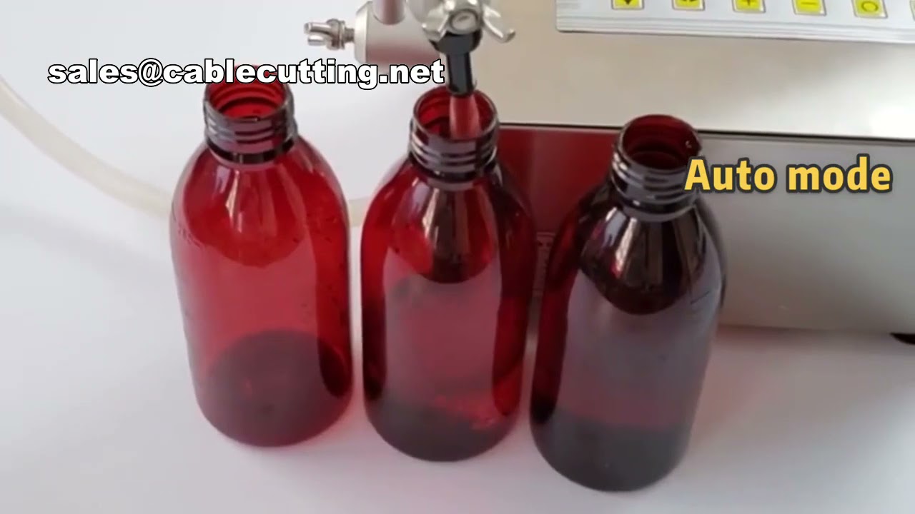 Máy Chiết Rót Chất Lỏng Đơn Giản Cho Nhà Máy Đồ Uống & Thực Phẩm | Máy Chiết Rót Nhỏ Gọn