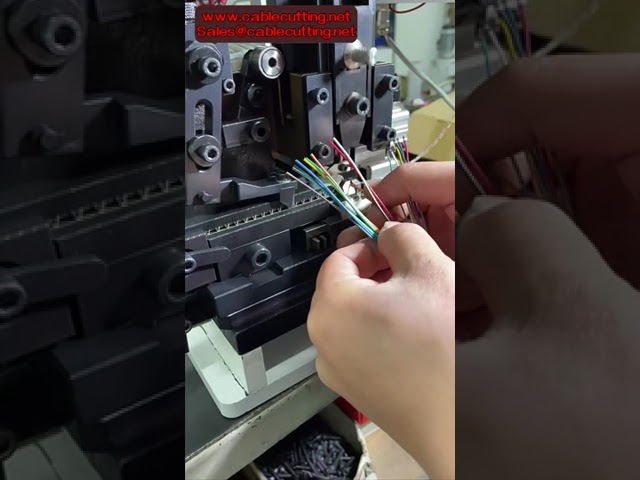 Máy bấm đầu cáp tự động bán tự động XH2 54 cho đầu cốt Molex JST - Máy tuốt dây và bấm đầu cáp đa năng