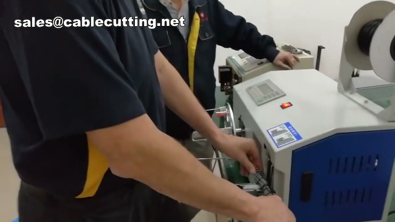 Máy buộc dây cáp nylon tự động - Máy kẹp cáp, máy xoắn dây chuyên nghiệp
