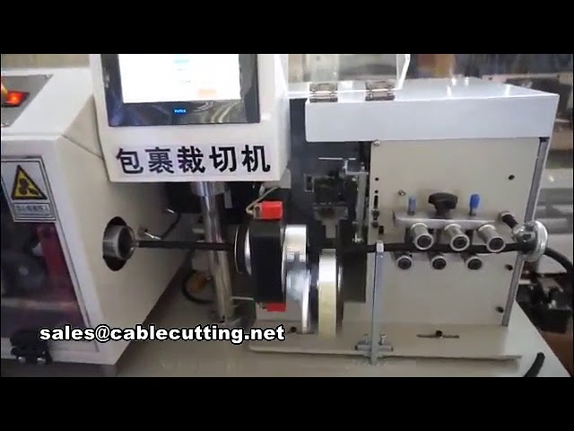 Máy quấn băng tự động, máy cắt dây, máy quấn băng dây - Giải pháp xử lý dây hiệu quả