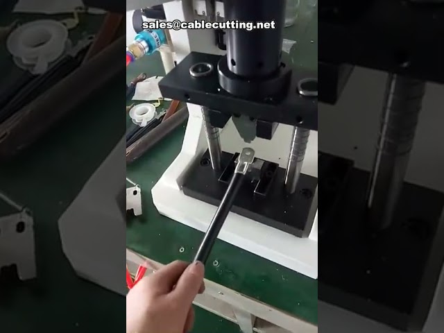 Máy Ép Cối Lạnh Thủy Lực Khí Nén 10 Tấn Không Cần Khuôn Cho Đầu Cốt Đồng Năng Lượng Mới