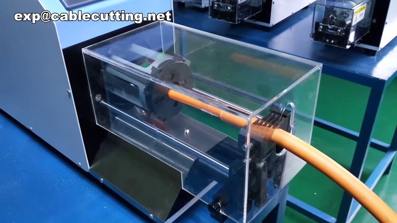 Máy tuốt cáp đồng trục (coax) & cáp TV tự động - Tối ưu sản xuất
