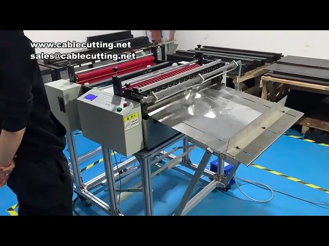 Máy cắt vải tự động, máy cắt màng EVA cuộn và màng nhựa đa năng - Tối ưu sản xuất