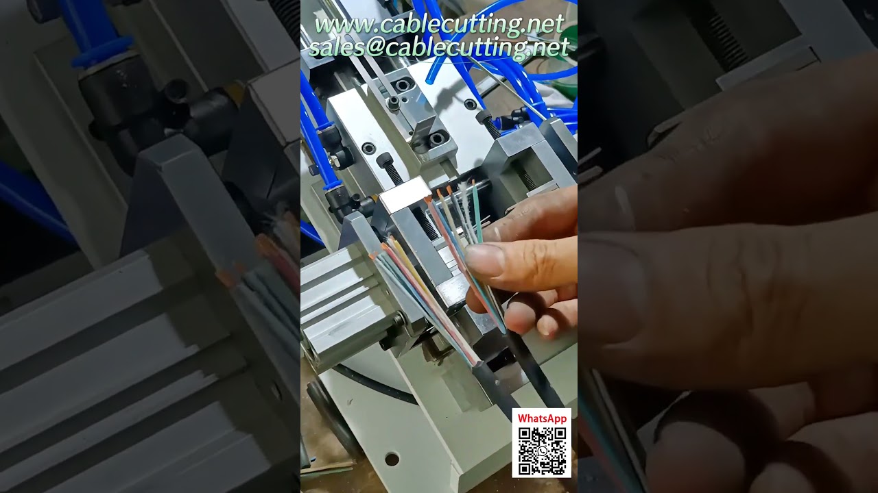 Máy tuốt dây cáp cao su bán tự động - Tuốt trong và ngoài chính xác, tăng năng suất