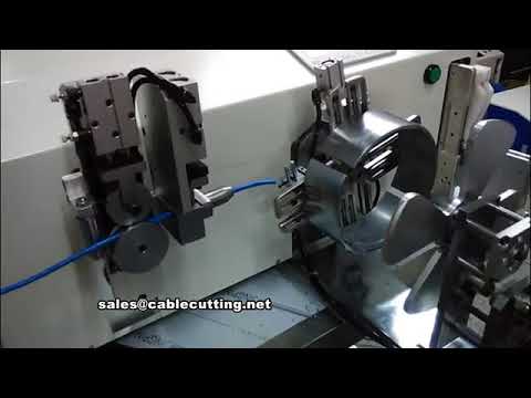 Máy Cuộn và Buộc Dây Cáp Tự Động - Tích Hợp Đếm Số Lượng và Cắt Chính Xác