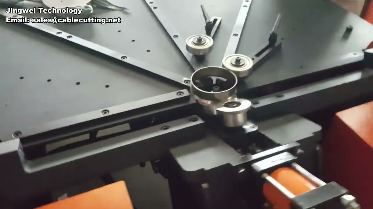 Máy uốn dây kim loại tạo vòng clip - Máy quấn lò xo vòng tròn tự động chính xác cao