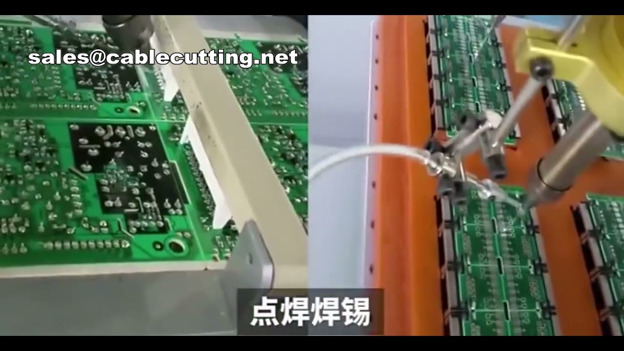 Máy Hàn 3 Trục Tự Động Cho Bo Mạch Điện Tử & Đế Nhôm LED - Quy Trình Hàn Dây Chính Xác