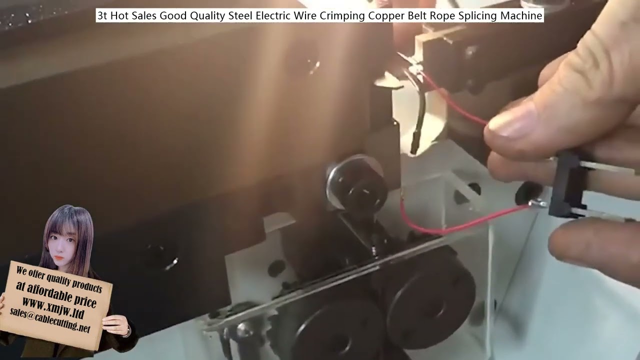 Máy Ép Cáp Thép 3 Tấn Chất Lượng Cao - Máy Nối Dây Đồng Bán Chạy Nhất