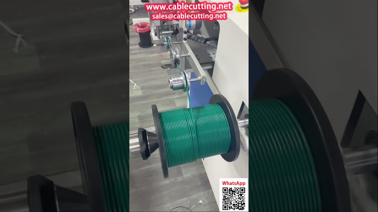 Máy Quấn, Cuộn và Đếm Dây Điện Tự Động Cho Dây Cáp Điện Gia Dụng