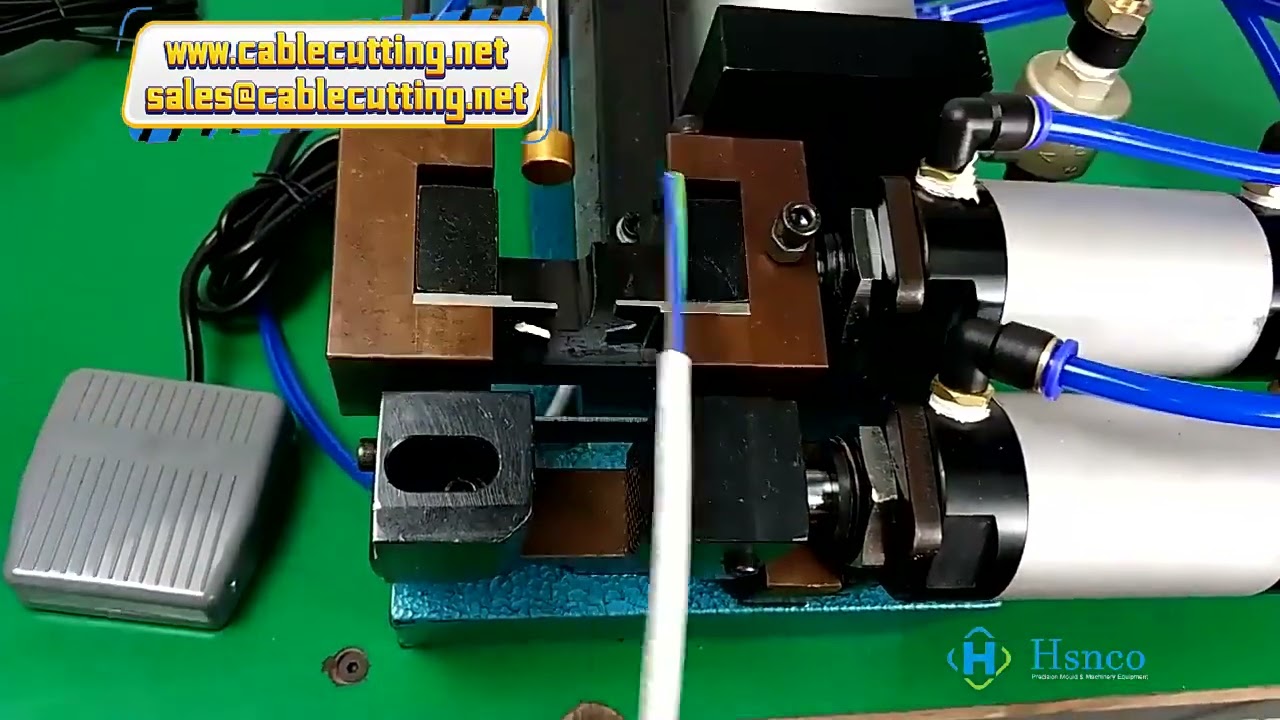 Máy Bóc Vỏ Dây Cáp Khí Nén 315 – Máy Tước Cắt Dây Cáp Đường Kính 20mm Hiệu Quả Cao