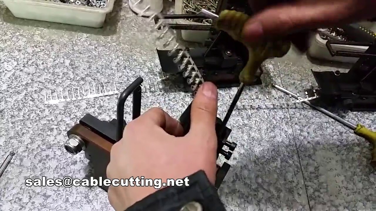 Hướng dẫn lắp đặt và hiệu chỉnh máy ép đầu cốt nằm ngang (Horizontal Mould Terminal Crimping Machine) | Video chi tiết
